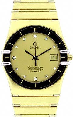Gents Gold Omega Watch