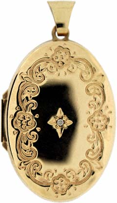 Second Hand Oval 9ct Locket