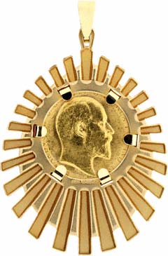 1909 Sovereign Pendant