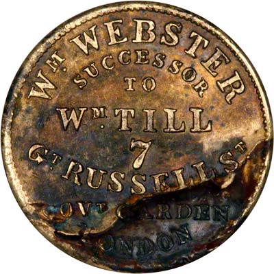 Obverse of Liverpool Jewellers Medallion