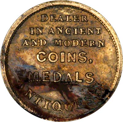 Reverse of Liverpool Watchmakers Medallion